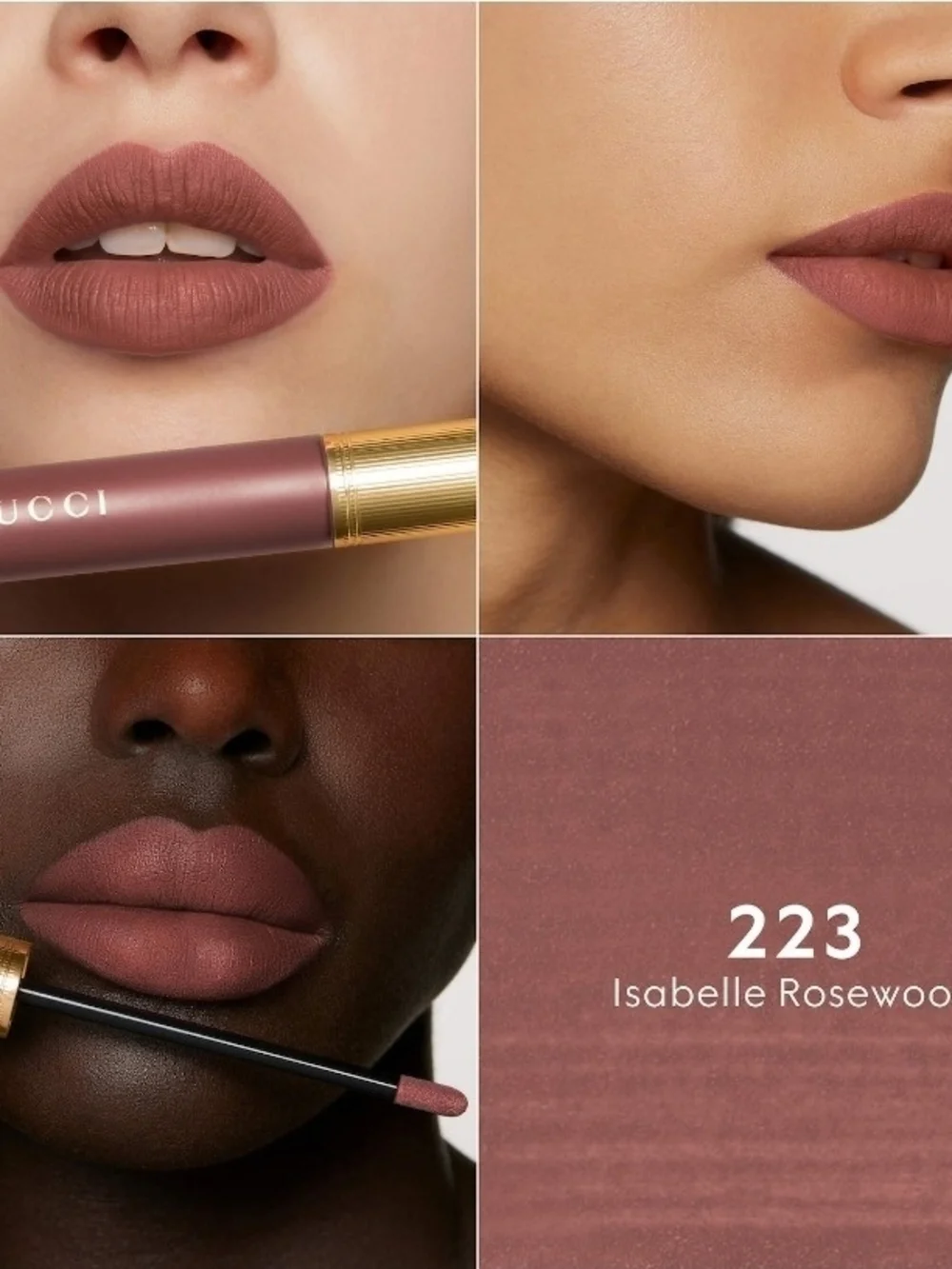 Gucci Liquid Matte Lipstick - Isabel Rosewood